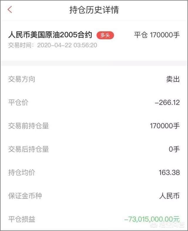 原油宝敞口(原油宝5050万)